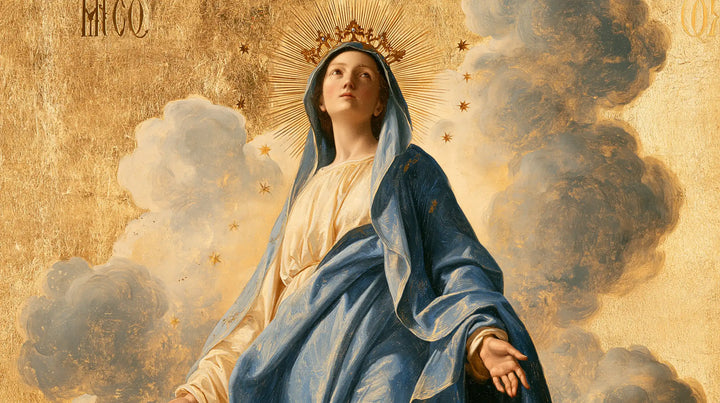 Mary Queen of Heaven - Sacred Gold · Landscape n° 22