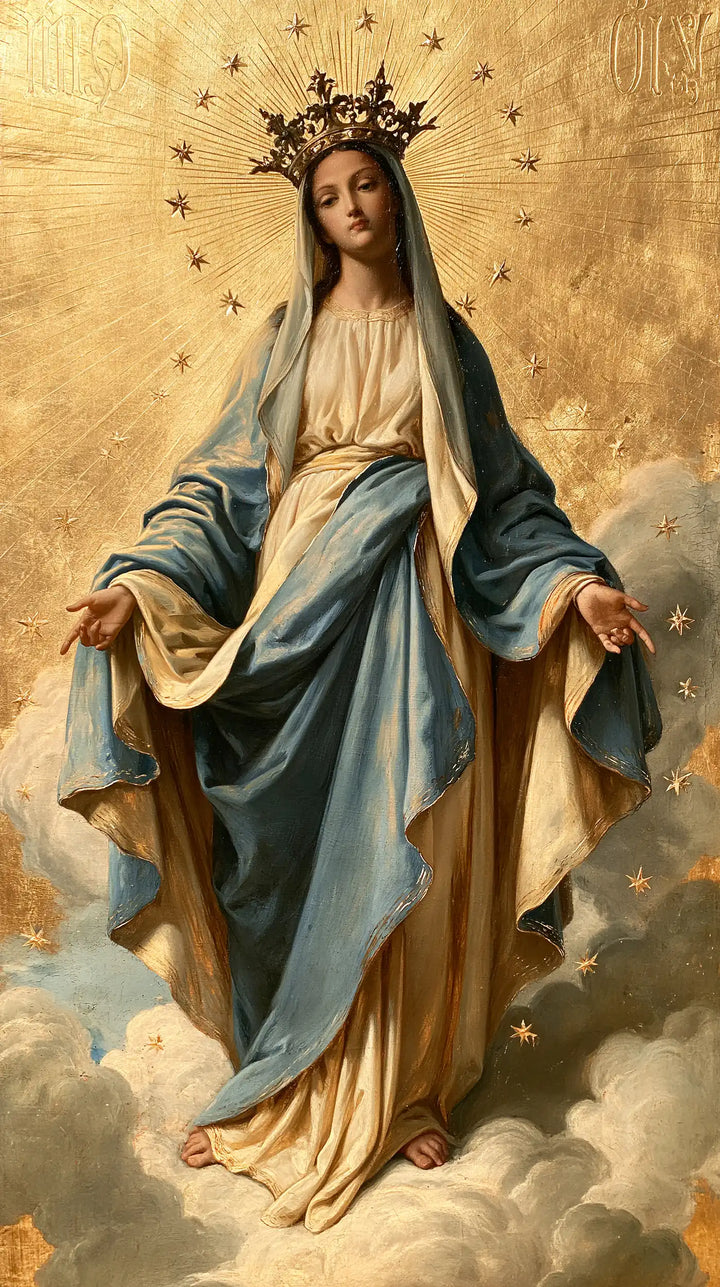 Mary Queen of Heaven - Sacred Gold · Portrait n° 2