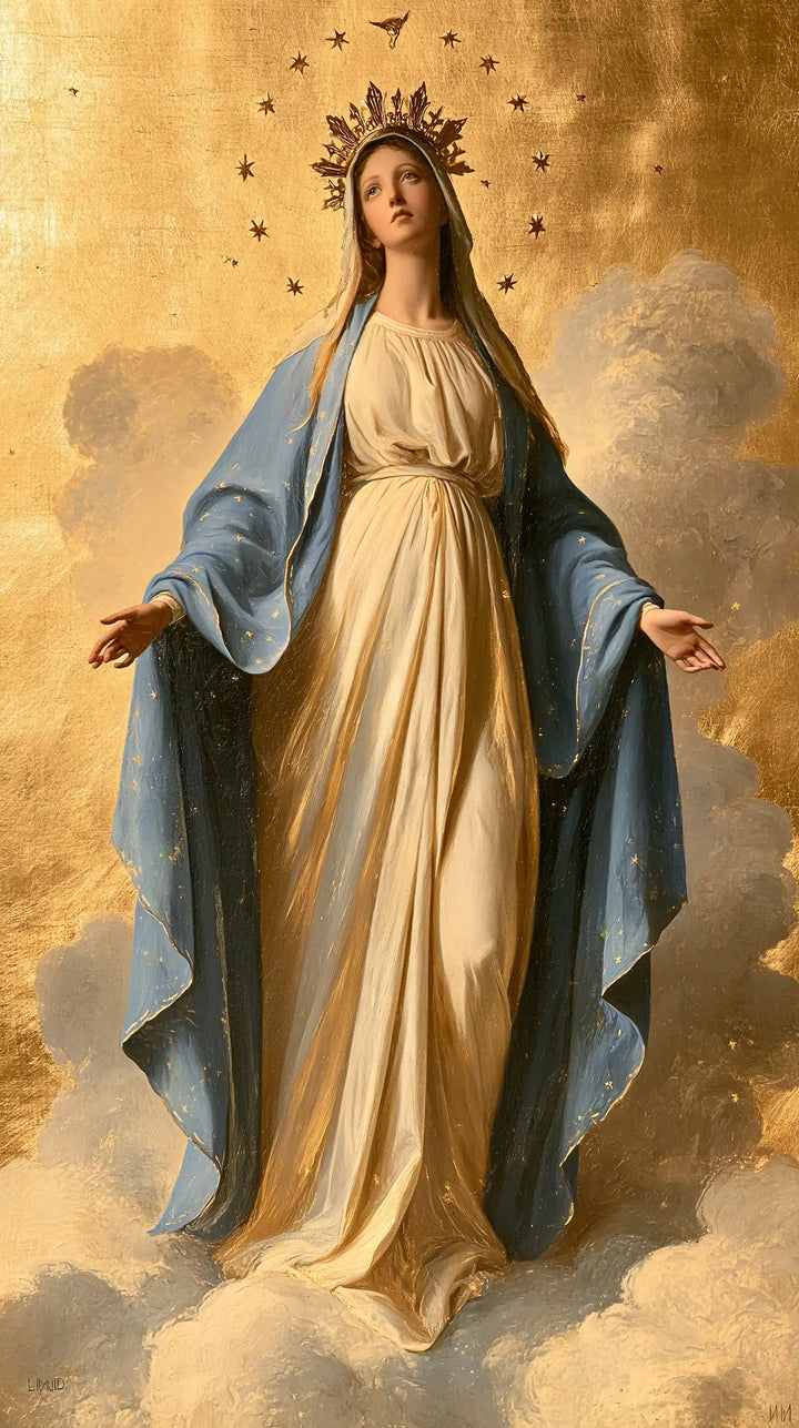 Mary Queen of Heaven - Sacred Gold · Portrait n° 9