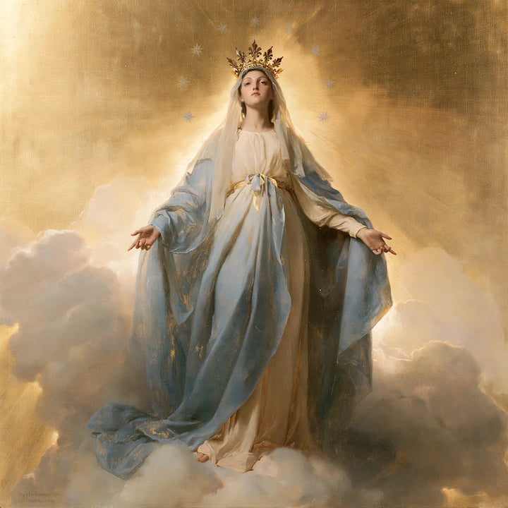 Mary Queen of Heaven - Sacred Gold · Square n° 5