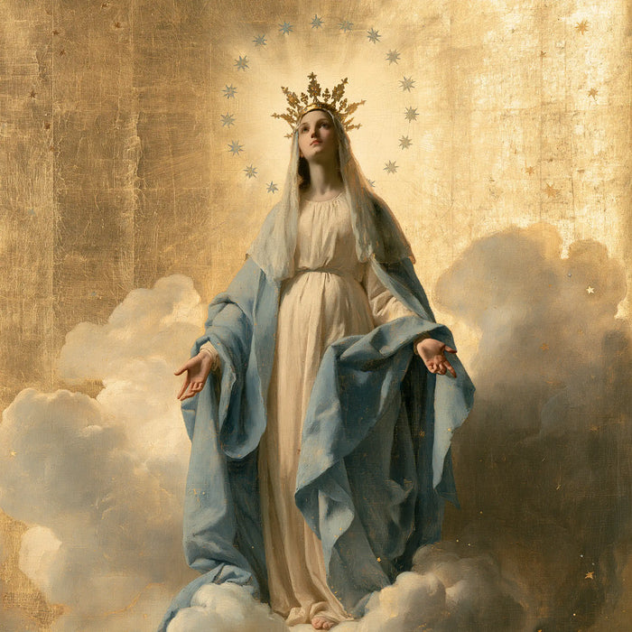 Mary Queen of Heaven - Sacred Gold · Square n° 9