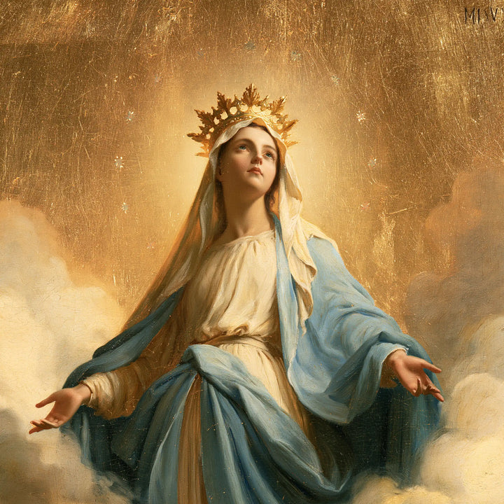 Mary Queen of Heaven - Sacred Gold · Square n° 11