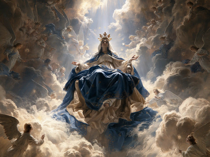Mary Queen of Heaven - Sacred Monumental View · Landscape n° 1