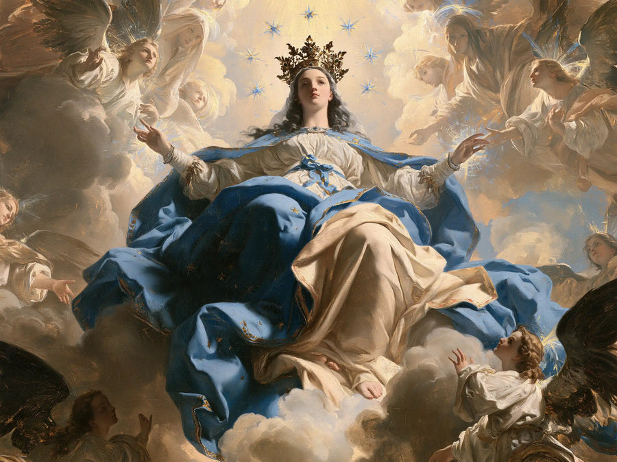 Mary Queen of Heaven - Sacred Monumental View · Landscape n° 2