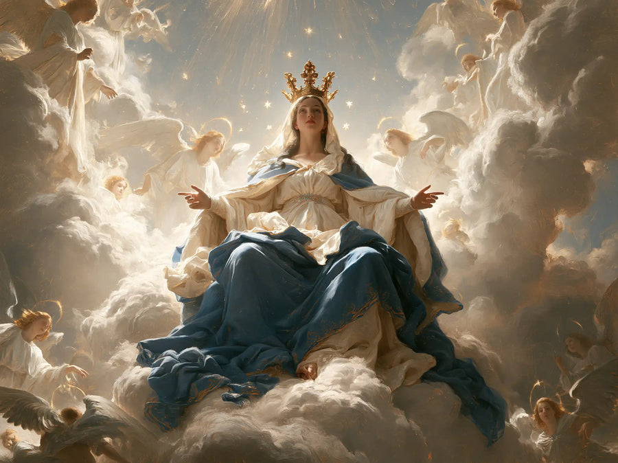 Mary Queen of Heaven - Sacred Monumental View · Landscape n° 3