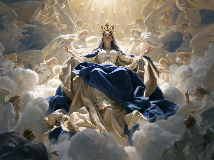 Mary Queen of Heaven - Sacred Monumental View · Landscape n° 5