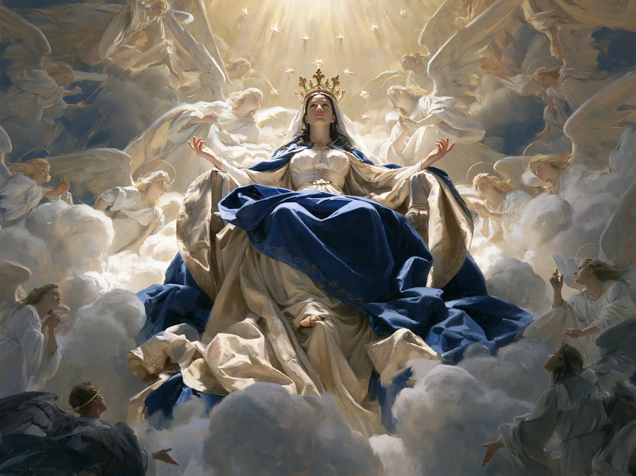 Mary Queen of Heaven - Sacred Monumental View · Landscape n° 5