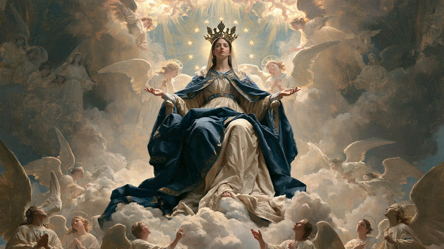 Mary Queen of Heaven - Sacred Monumental View · Landscape n° 11
