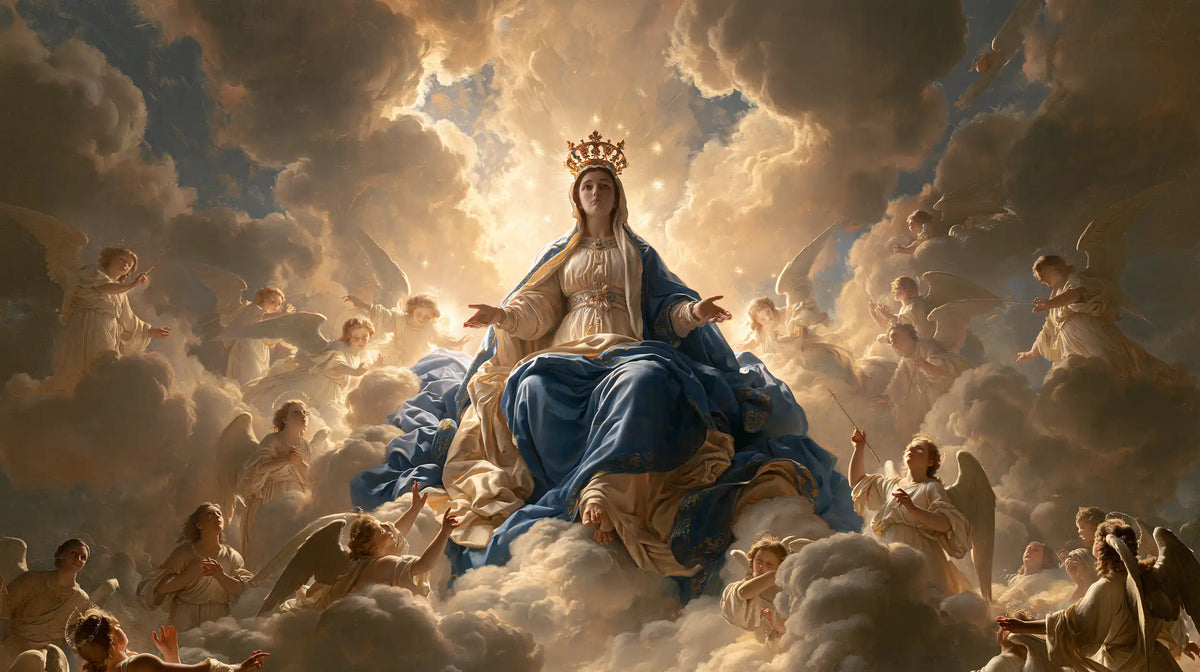 Mary Queen of Heaven - Sacred Monumental View · Landscape n° 15