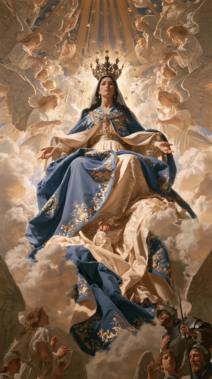 Mary Queen of Heaven - Sacred Monumental View · Portrait n° 3