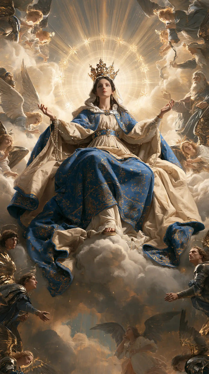 Mary Queen of Heaven - Sacred Monumental View · Portrait n° 9