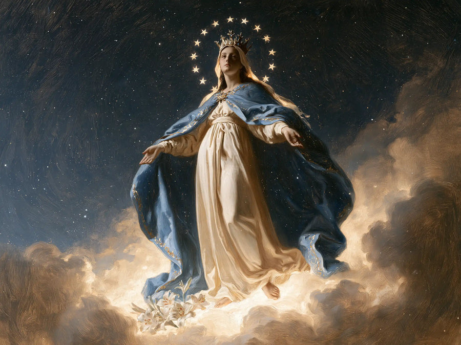 Mary Queen of Heaven - Symbolist · Landscape n° 1