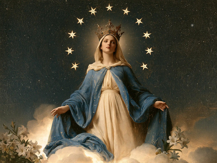 Mary Queen of Heaven - Symbolist · Landscape n° 4