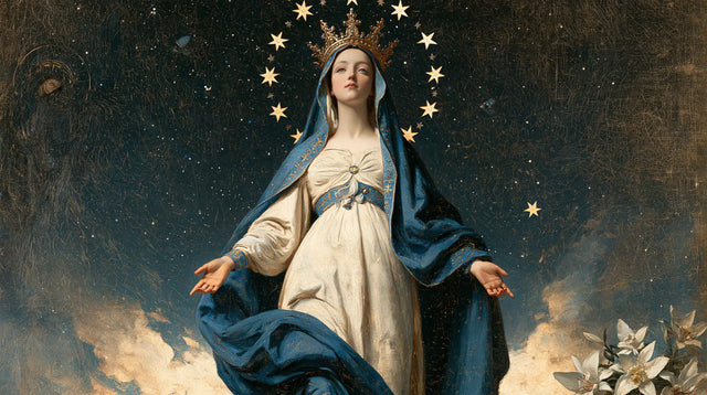 Mary Queen of Heaven - Symbolist · Landscape n° 11