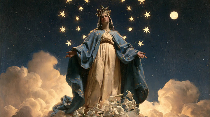 Mary Queen of Heaven - Symbolist · Landscape n° 15