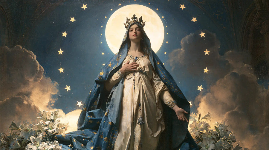 Mary Queen of Heaven - Symbolist · Landscape n° 16
