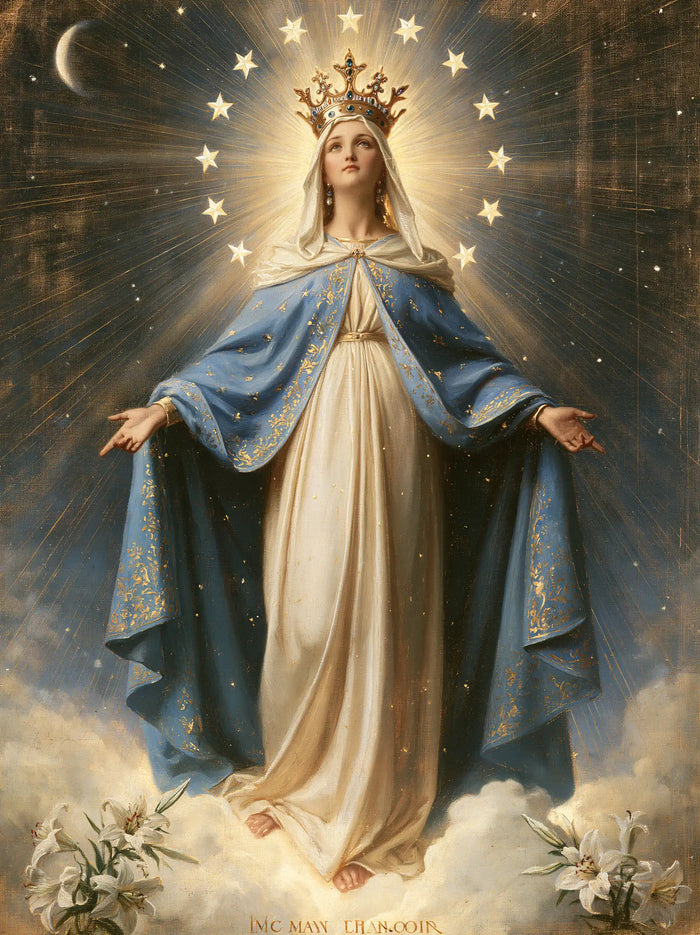 Mary Queen of Heaven - Symbolist · Portrait n° 20