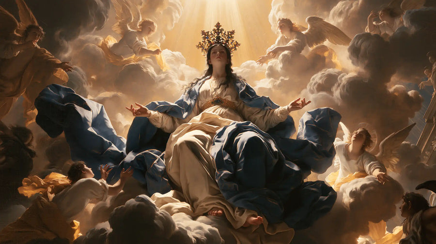 Mary Queen of Heaven - Theatrical Baroque · Landscape n° 15