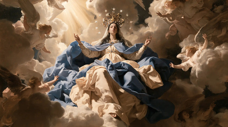 Mary Queen of Heaven - Theatrical Baroque · Landscape n° 18