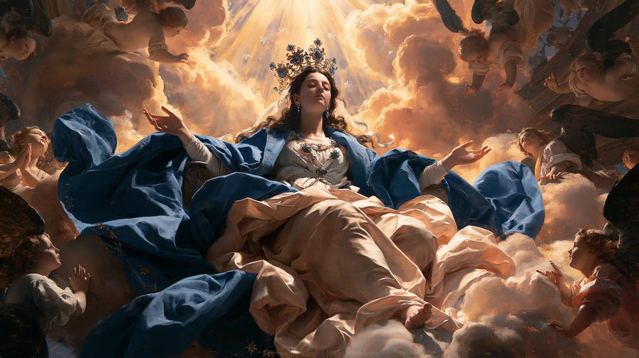Mary Queen of Heaven - Theatrical Baroque · Landscape n° 19