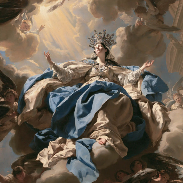Mary Queen of Heaven - Theatrical Baroque · Square n° 4