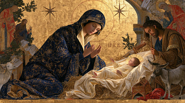 The Nativity - Contemporary Byzantine · Landscape n° 12