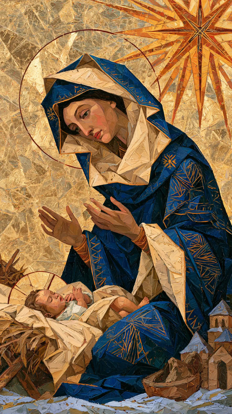 The Nativity - Contemporary Byzantine · Portrait n° 1