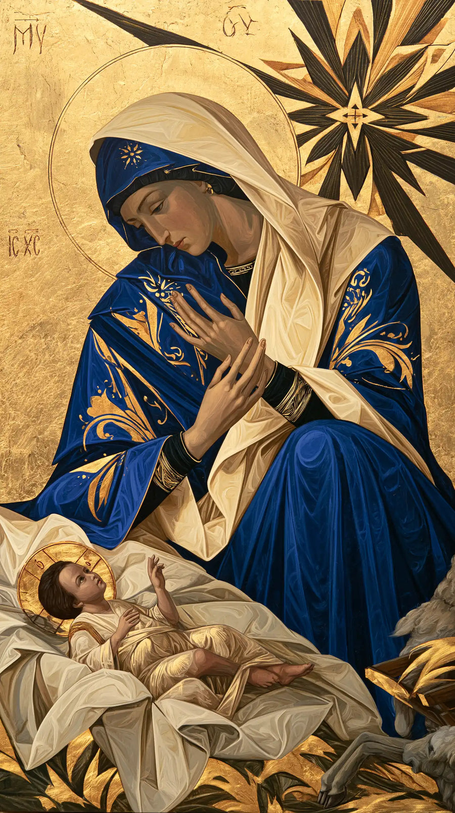 The Nativity - Contemporary Byzantine · Portrait n° 4
