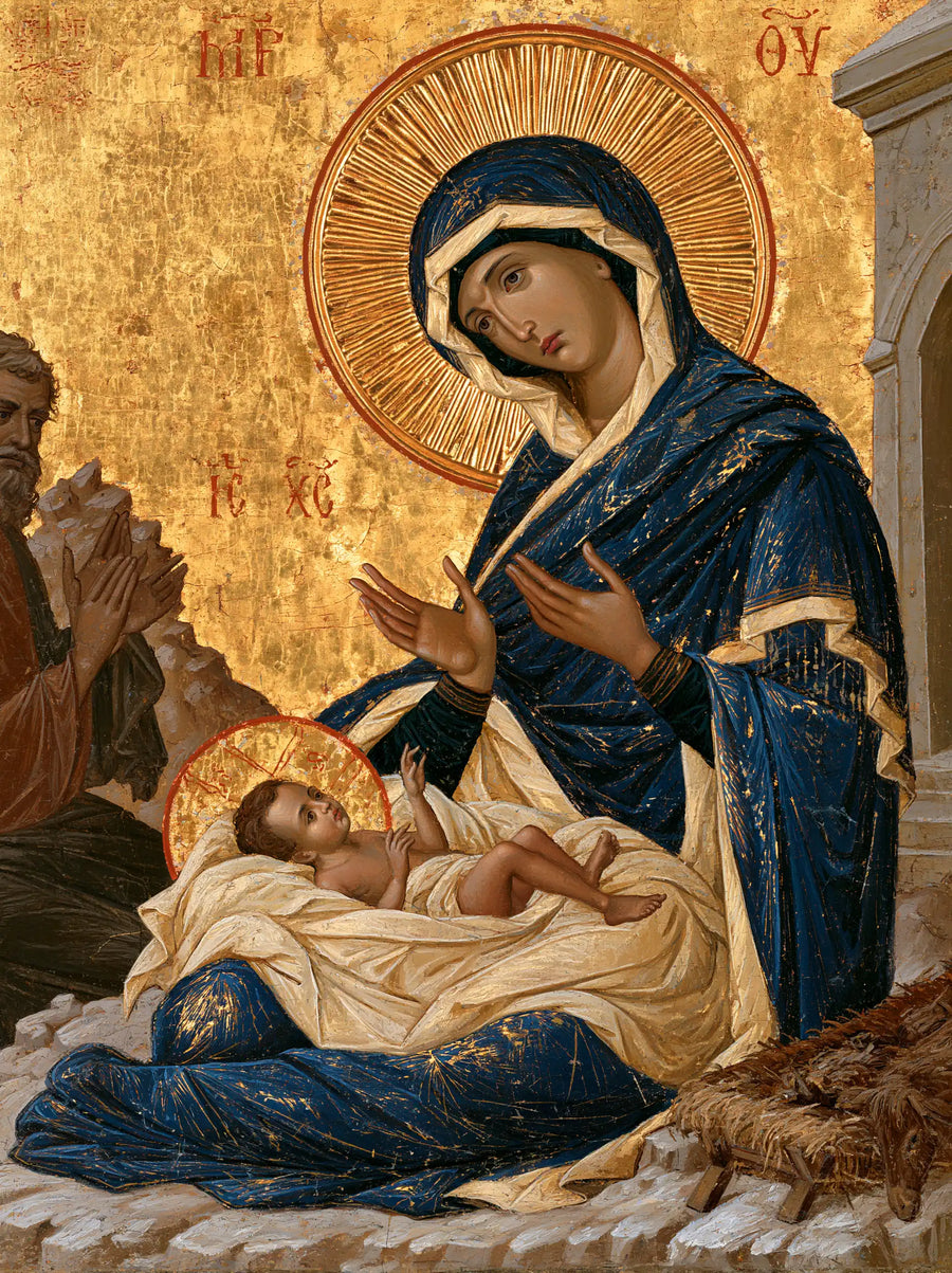 The Nativity - Contemporary Byzantine · Portrait n° 8