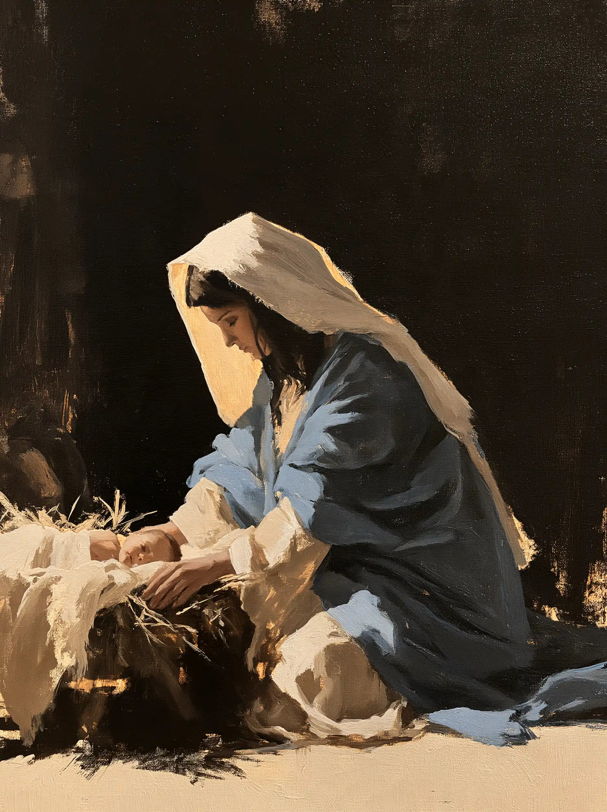 The Nativity — The Gesture in the Silent Shelter