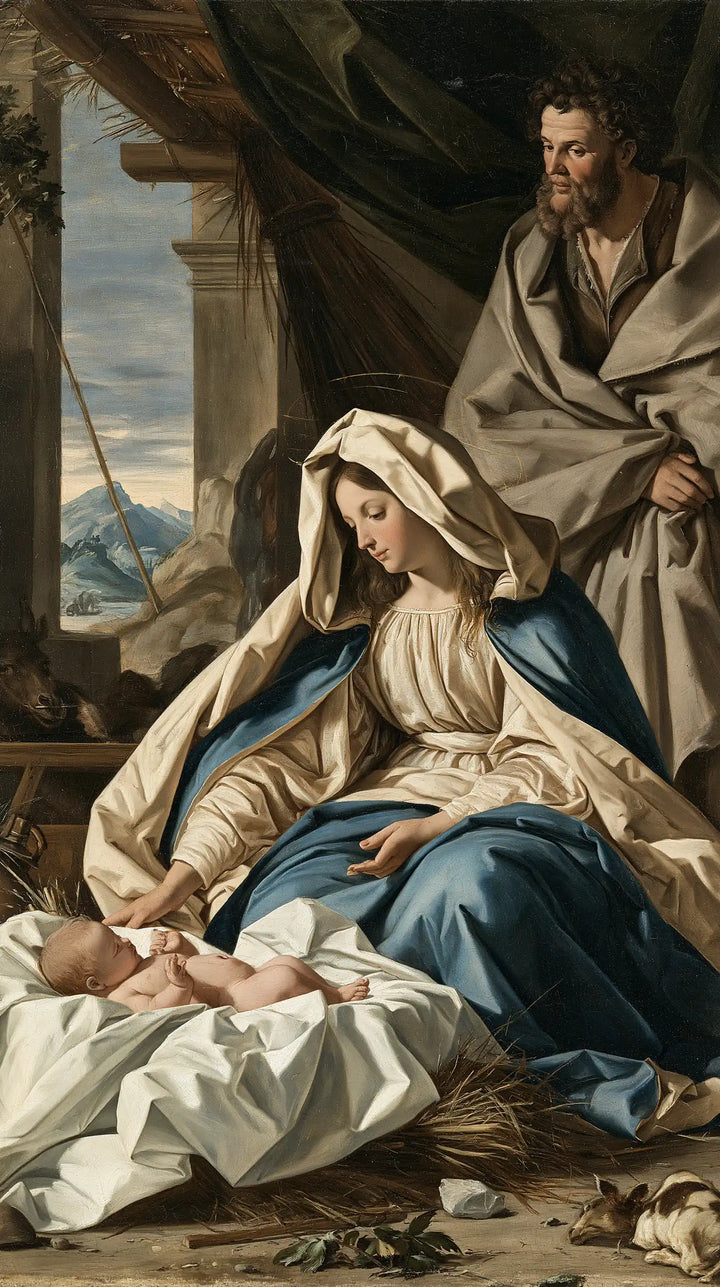 The Nativity - Florentine Renaissance · Portrait n° 4