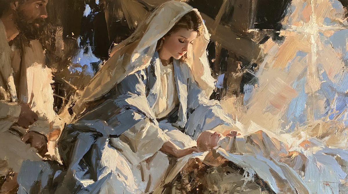 The Nativity - Impressionist · Landscape n° 13