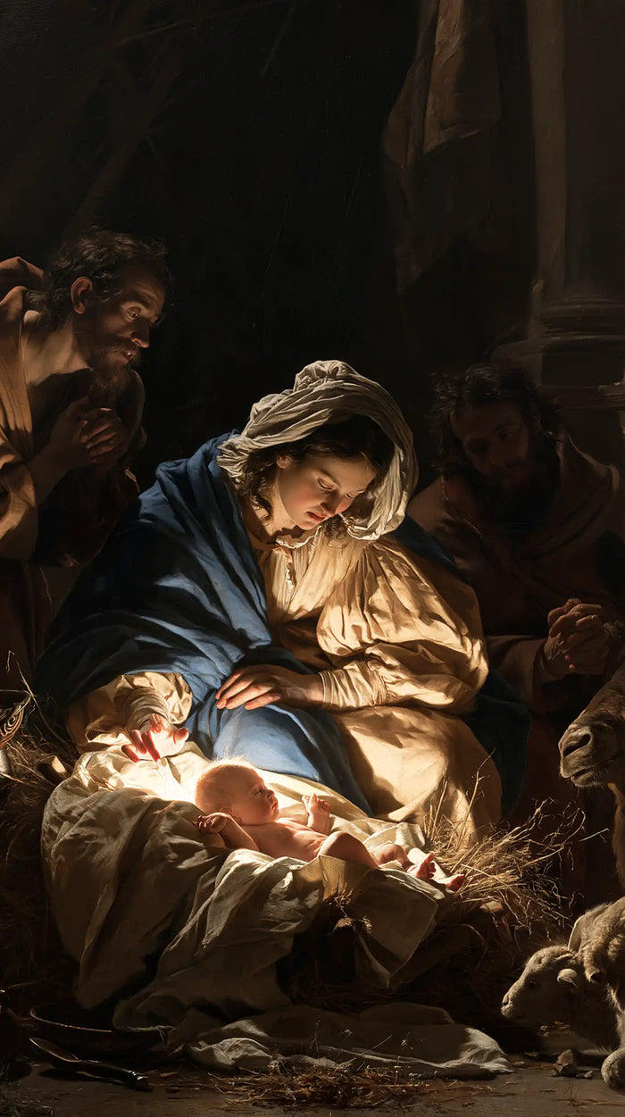 The Nativity - Infant Jesus as Divine Light · Portrait n° 5