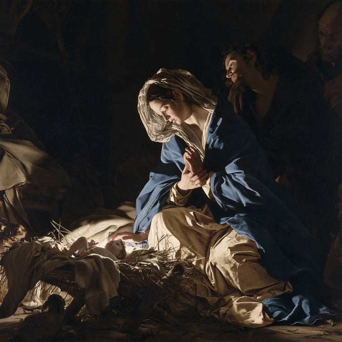 The Nativity - Infant Jesus as Divine Light · Square n° 2
