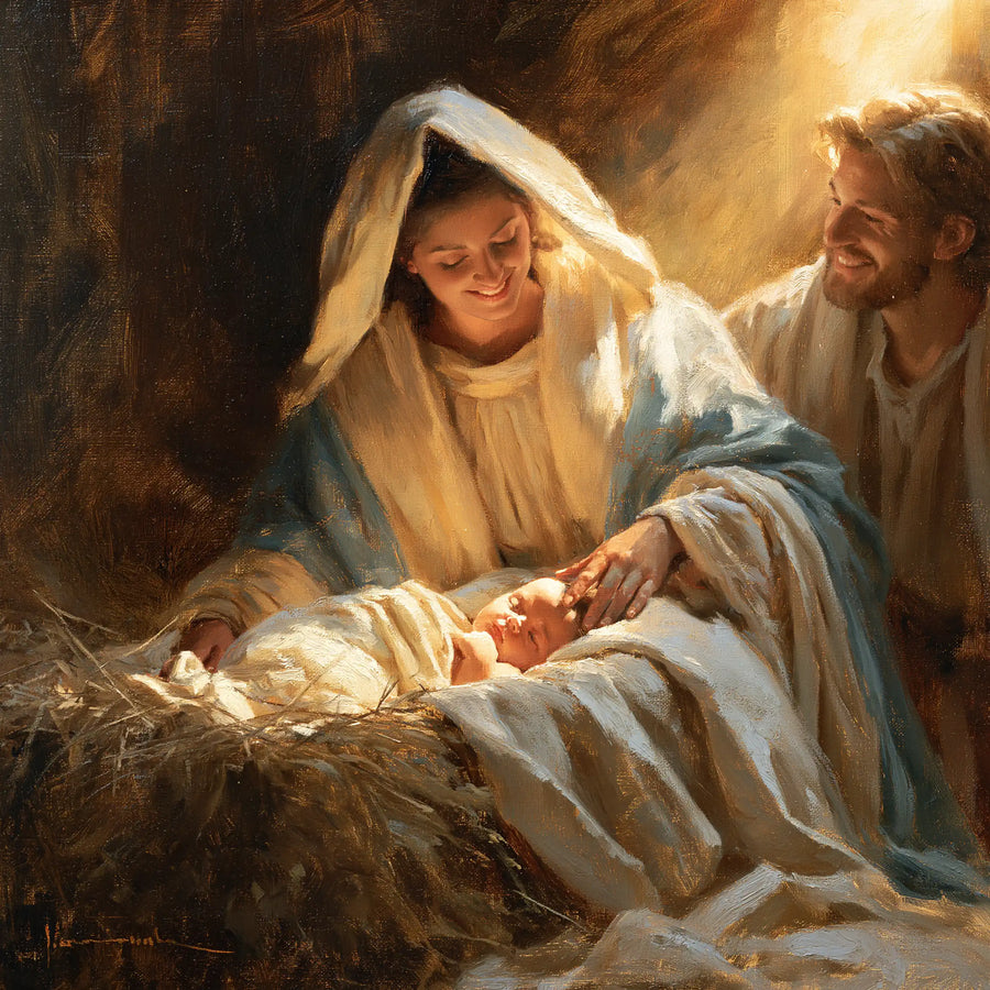 The Nativity - Maternal Joy · Square n° 2