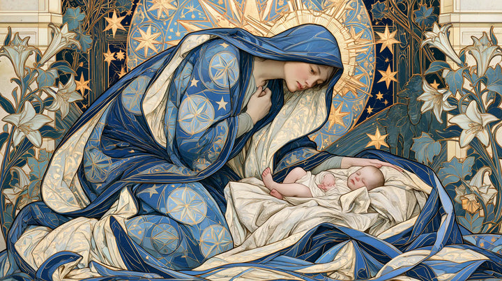 The Nativity - Sacred Art Nouveau · Landscape n° 4