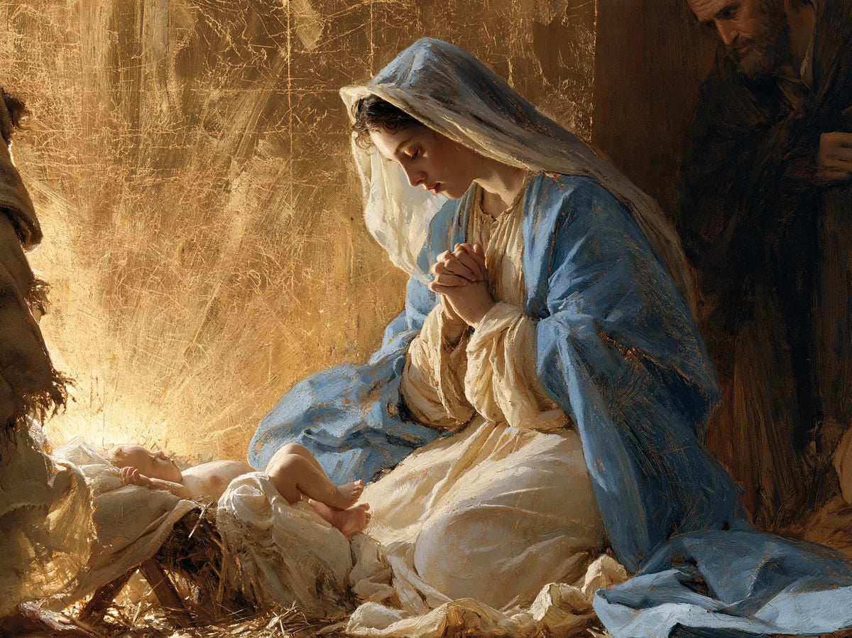 The Nativity — Repose in the Pale Radiance