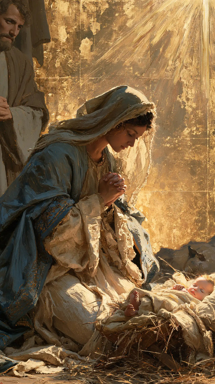 The Nativity - Sacred Gold · Portrait n° 7