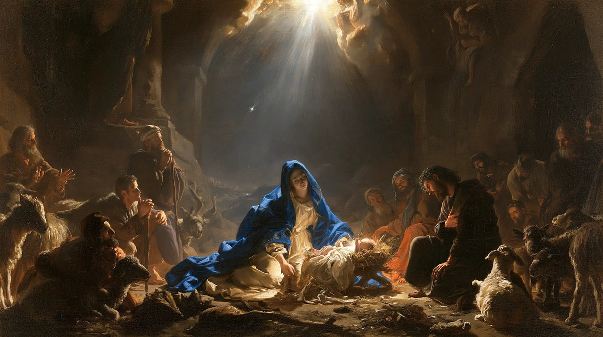 The Nativity - Sacred Monumental View · Landscape n° 6