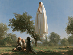 Our Lady of Fatima – Fatima Apparition in the Olive Grove