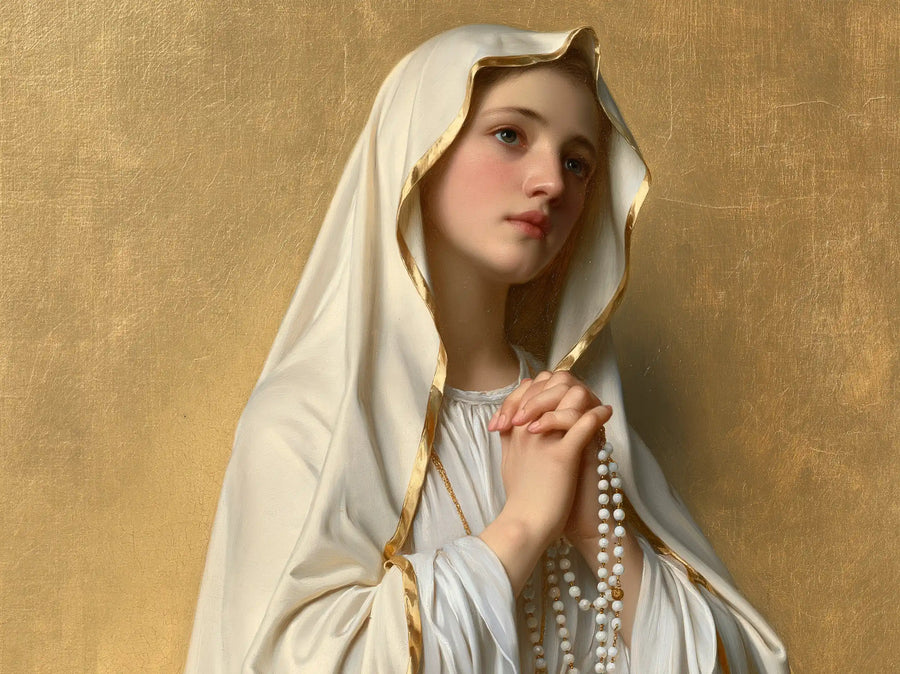Our Lady of Fatima – Gaze Beyond the Golden Horizon