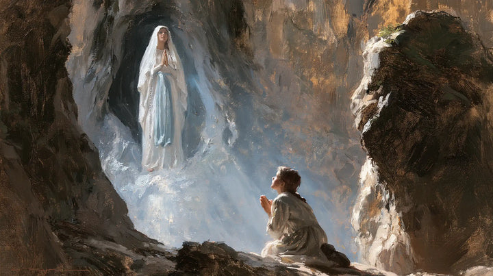 Heavenly Our Lady of Lourdes · Landscape no. 3