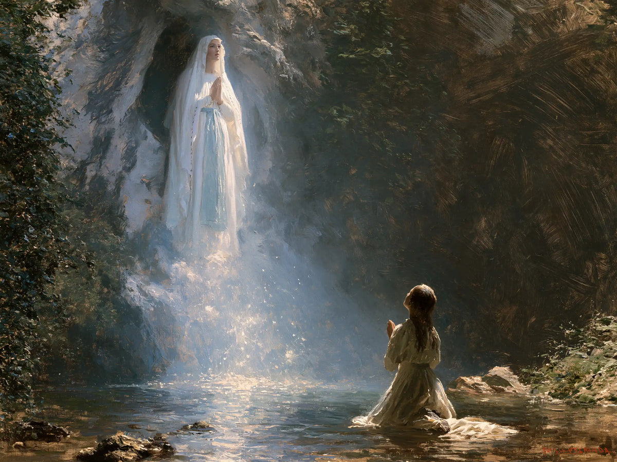 Heavenly Our Lady of Lourdes · Landscape no. 5