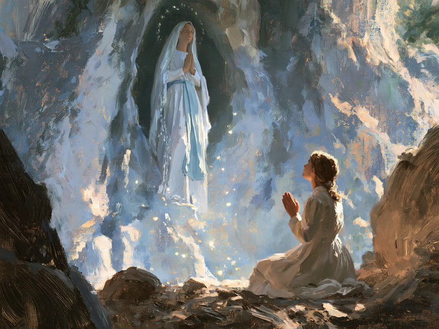 Heavenly Our Lady of Lourdes · Landscape no. 7