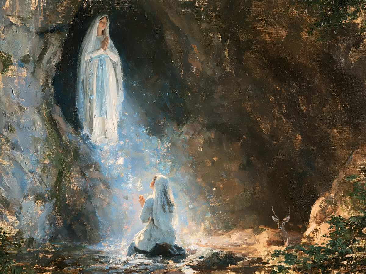 Heavenly Our Lady of Lourdes · Landscape no. 9