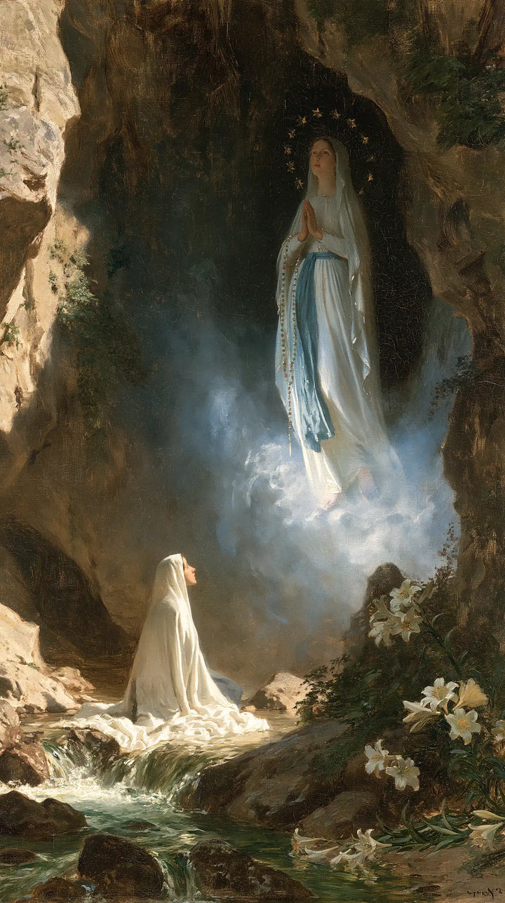 Heavenly Our Lady of Lourdes · Portrait no. 14