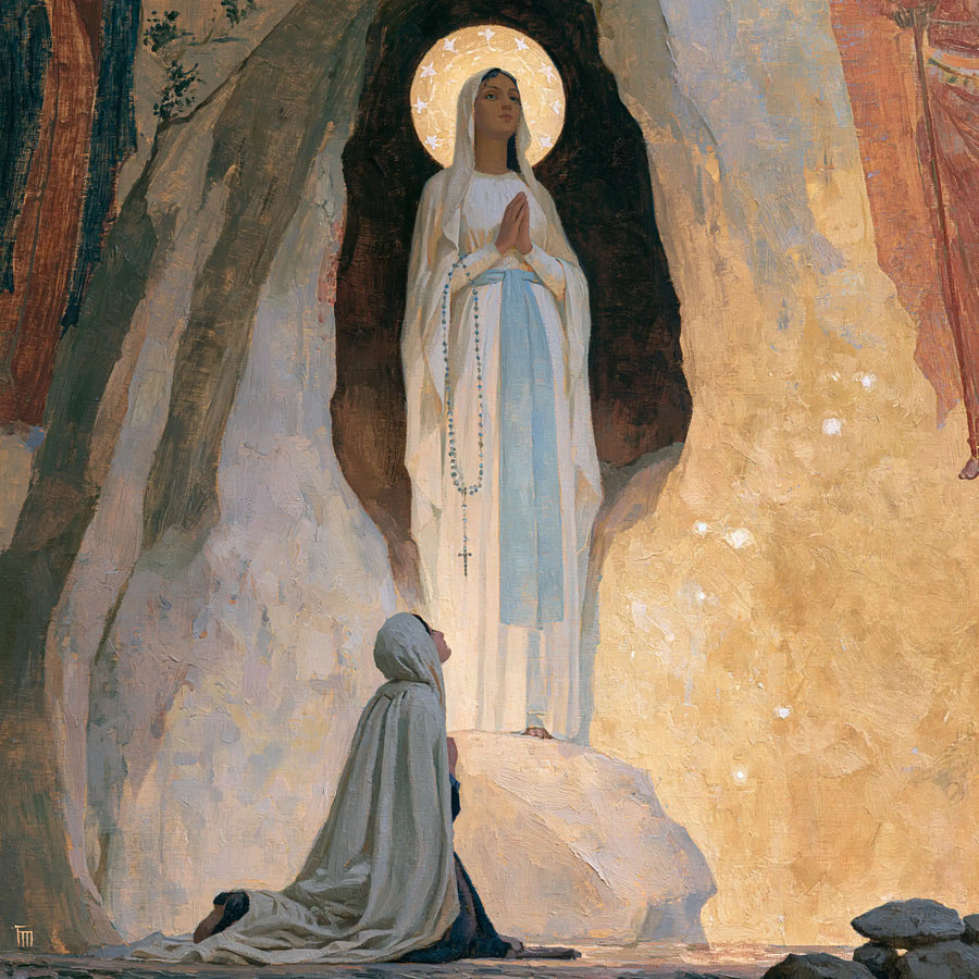 Heavenly Our Lady of Lourdes · Square no. 2