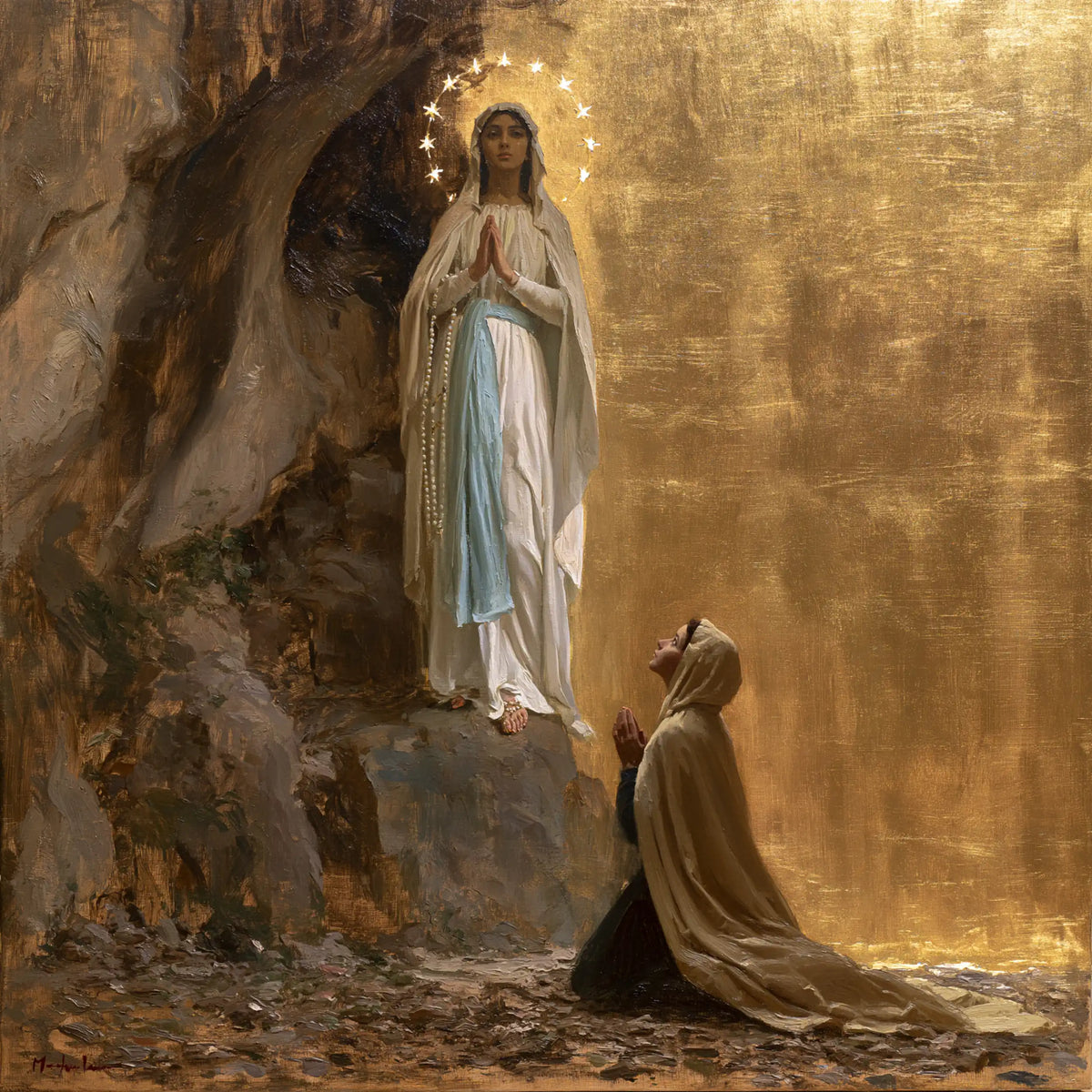 Heavenly Our Lady of Lourdes · Square no. 5
