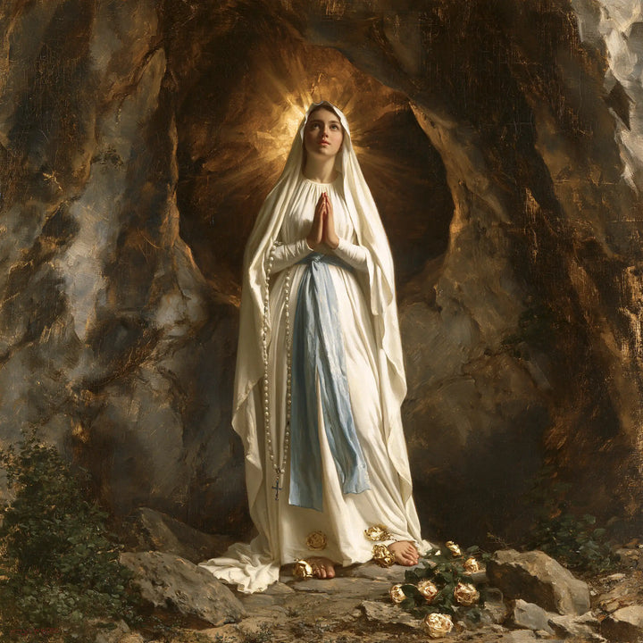 Our Lady of Lourdes Apparition · Square no. 6