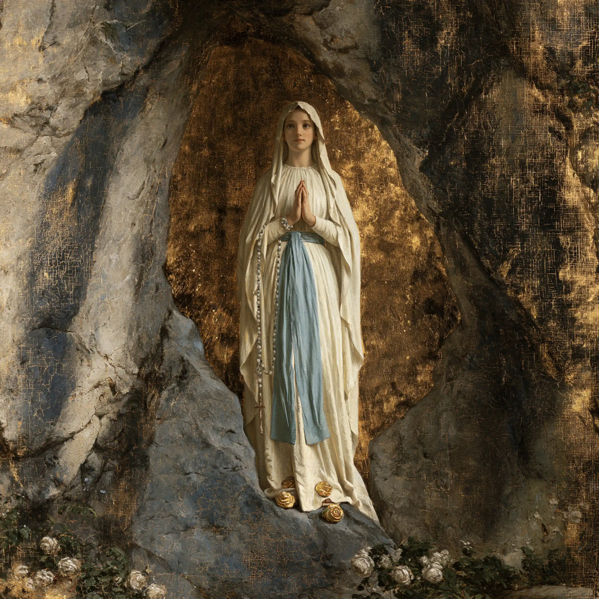 Our Lady of Lourdes Apparition · Square no. 9